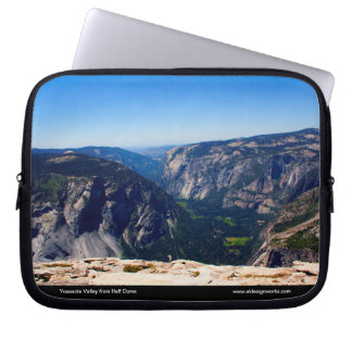 Yosemite Valley uit Half Dome Laptop Sleeve