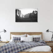 Yosemite Valley uit het Uitzicht van Tunnel Canvas Afdruk (Insitu (Slaapkamer))