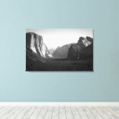 Yosemite Valley uit het Uitzicht van Tunnel Canvas Afdruk (Insitu (Houten vloer))