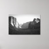 Yosemite Valley uit het Uitzicht van Tunnel Canvas Afdruk (Voorkant)