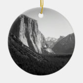 Yosemite Valley uit het Uitzicht van Tunnel Keramisch Ornament (Voorkant)