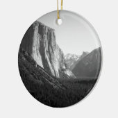 Yosemite Valley uit het Uitzicht van Tunnel Keramisch Ornament (Links)