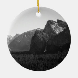 Yosemite Valley uit het Uitzicht van Tunnel Keramisch Ornament