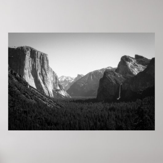 Yosemite Valley uit het Uitzicht van Tunnel Poster (Voorkant)