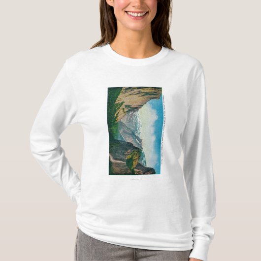 Yosemite Valley van Artist's Point T-shirt (Voorkant)