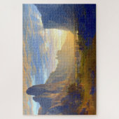 Yosemite Valley van boven uit Albert Bierstadt 186 Legpuzzel (Verticaal)