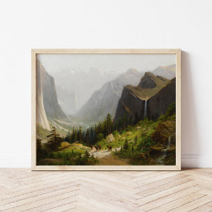 Yosemite Valley, Verenigde Staten   Frederick Ferd Poster
