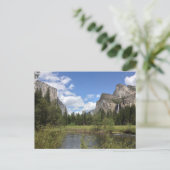 Yosemite Valley Waterfall Briefkaart (Staand voorkant)