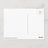 Yosemite Valley Waterfall Briefkaart (Achterkant)