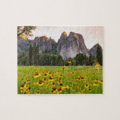 Yosemite Valley Wildbloemen Puzzle Legpuzzel (Horizontaal)