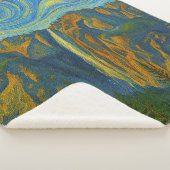 Yosemite Valley Yosemite National Park ala van Gog Sherpa Deken (3/4)