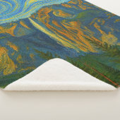 Yosemite Valley Yosemite National Park ala van Gog Sherpa Deken (3/4)