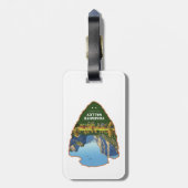 Yosemite Valley Yosemite National Park Arrowhead Bagagelabel (Achterkant verticaal)