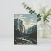 Yosemite Valleys Serene Morning Briefkaart (Staand voorkant)