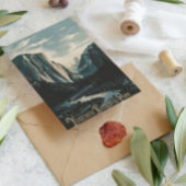 Yosemite Valleys Serene Morning Briefkaart