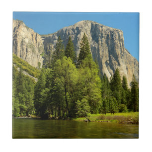 Yosemite vanuit vallei vloer, Sierra-Nevada Tegeltje