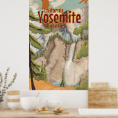 Yosemite Vintage Poster (Keuken)