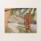 Yosemite Vintage Poster Legpuzzel (Horizontaal)