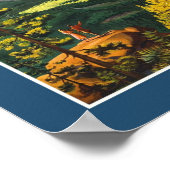 Yosemite Vintage Travel Poster (Hoek)