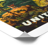 Yosemite Vintage Travel Poster (Hoek)