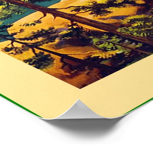 Yosemite ~ Vintage Travel Poster (Hoek)