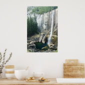 Yosemite Waterfall Poster (Keuken)