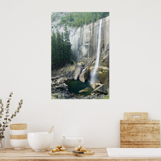 Yosemite Waterfall Poster (Keuken)
