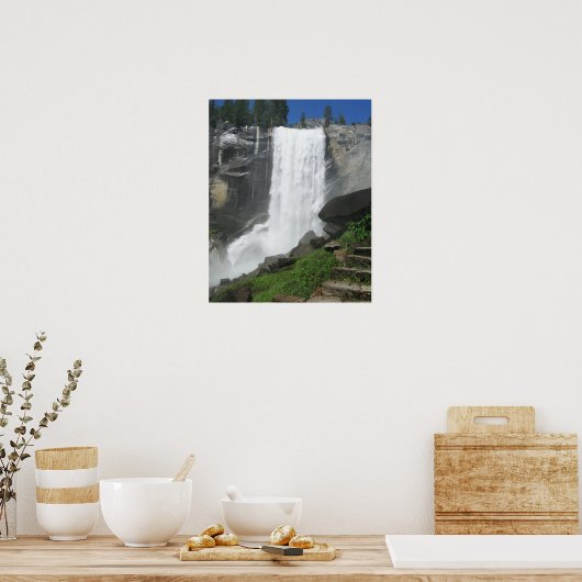 Yosemite Waterfall Poster (Keuken)