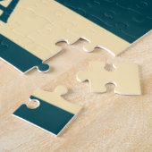 Yosemite Waterval Retro Legpuzzel (Zijkant)