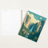 Yosemite Waterval Retro Planner (Display)
