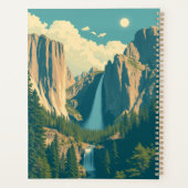 Yosemite Waterval Retro Planner (Achterkant)