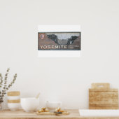 Yosemite Welcome Sign Briefkaart Poster (Keuken)