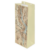 Yosemite wijn tas cadeautas (Achterkant Gekanteld)