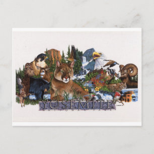 Yosemite Wildlife Briefkaart