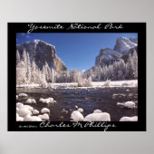 Yosemite Winter Poster (Voorkant)