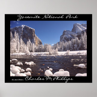 Yosemite Winter Poster