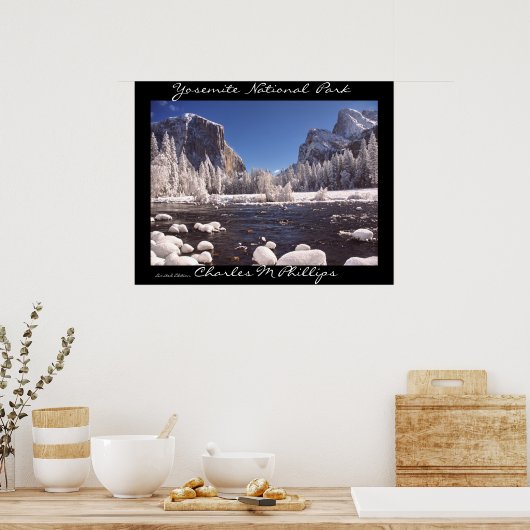 Yosemite Winter Poster (Keuken)
