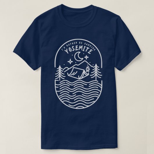 YosemiteId is eerder Camping Triblend T-shirt (Design voorkant)