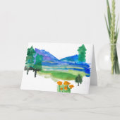 Yosemitekaart Bedankkaart (Voorkant)