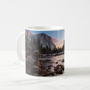Yosemite's poorten van de vallei koffiemok