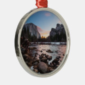 Yosemite's poorten van de vallei metalen ornament (Rechts)