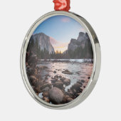 Yosemite's poorten van de vallei metalen ornament (Links)