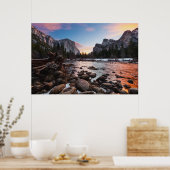 Yosemite's poorten van de vallei poster (Keuken)