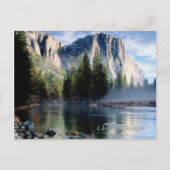 yosemitesnowcap briefkaart (Voorkant)