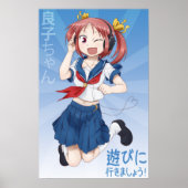 Yoshiko-chan Wall Poster (Voorkant)