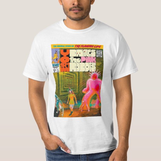 Yoshimi Battles the Pink Robots T-shirt (Voorkant)