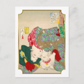 Yoshitoshi 32 Aspecten van Daily Life Woman with C Briefkaart (Voorkant)