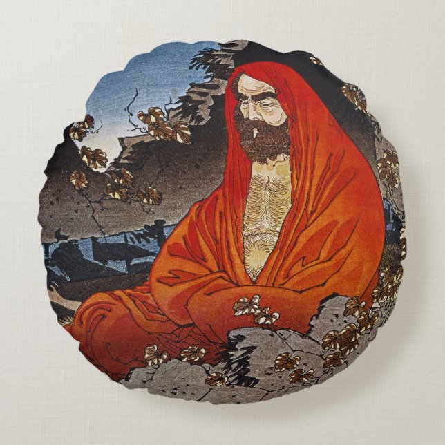 Yoshitoshi: Heilige Man Rond Kussen (Voorkant)