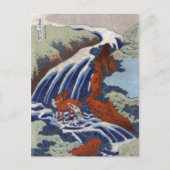 Yoshitsune Umarai waterval in Yoshino in Washingto Briefkaart (Voorkant)