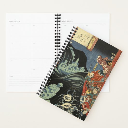 Yoshitsune vs. de Taira Ghosts: Japans Ukiyo-e Planner (Display)